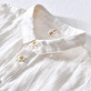 2024 Men's Breathable Linen Short-Sleeve Shirt
