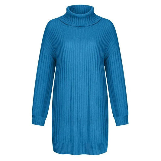 Trendy Women’s Mid-Length Sweater Dress