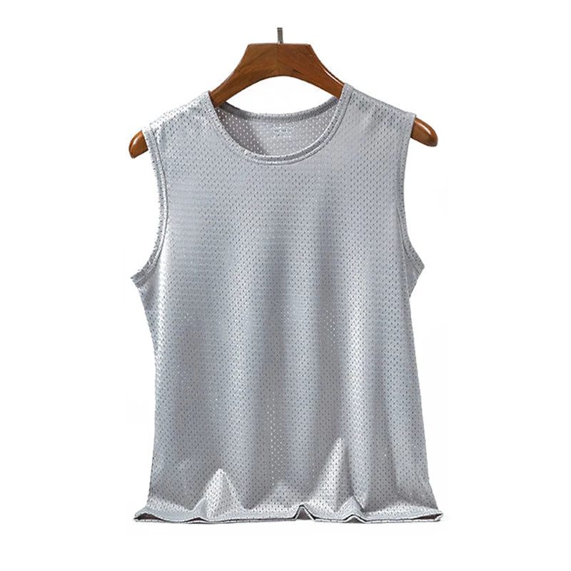 Men's Quick-Drying Ice Silk Mesh Tank Top