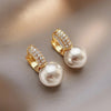 Elegant Pearl Drop Earrings for Women