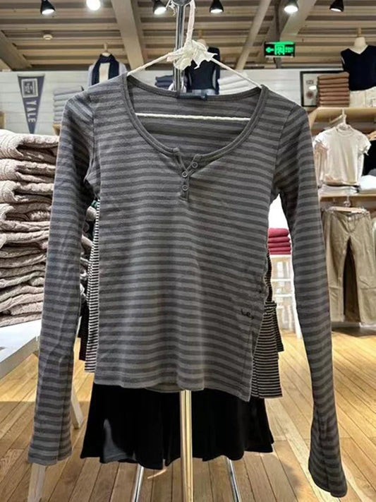 2024 Summer Women’s Vintage Striped T-Shirts