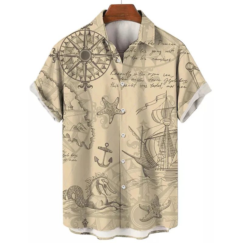 2024 Vintage Hawaiian Shirts for Men