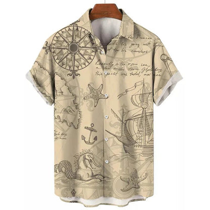2024 Vintage Hawaiian Shirts for Men