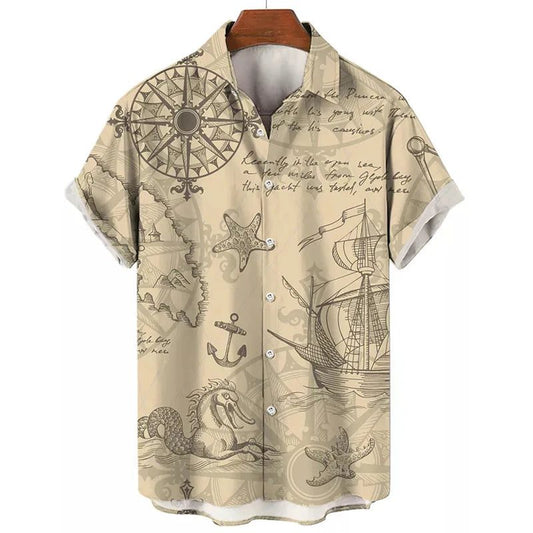 2024 Vintage Hawaiian Shirts for Men