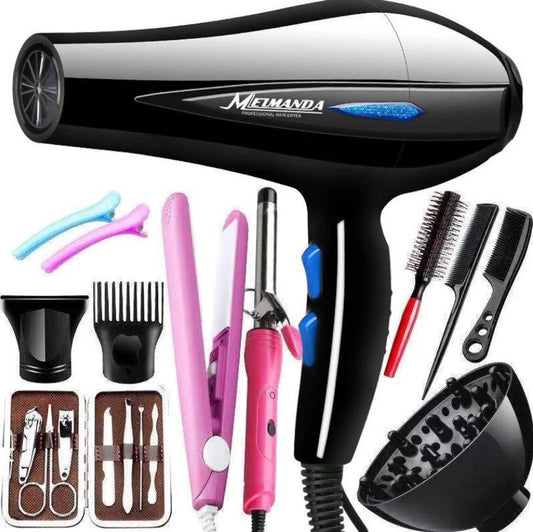 Professional 1200W/2200W Hair Dryer Brush Tool