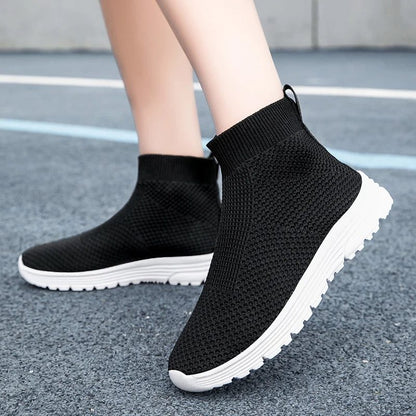 Trendy Unisex Mesh Sock Sneakers for Sports