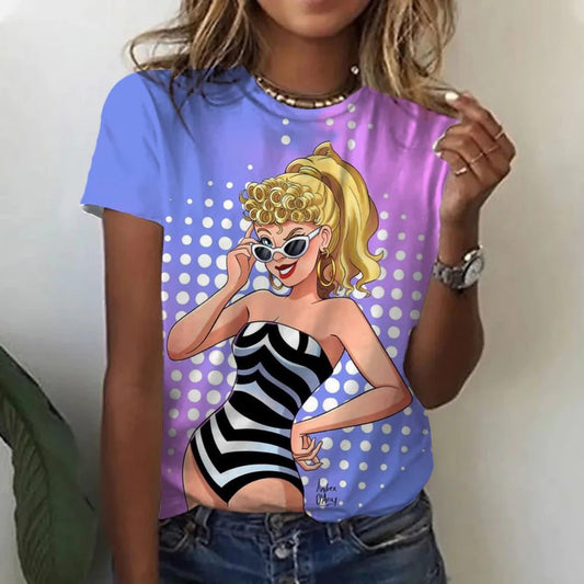 Stylish Y2K Summer T-Shirt for Women