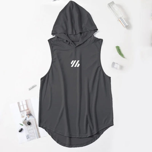 Breathable Men's Mesh Tank Top for Fitness