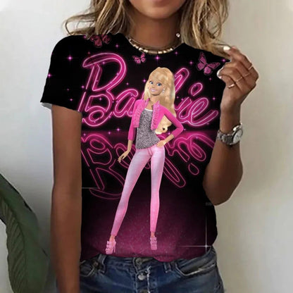 Cute Loose Short Sleeve T-Shirt for Women