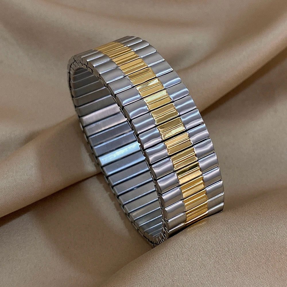 Vintage Waterproof Stainless Steel Heart Bangles