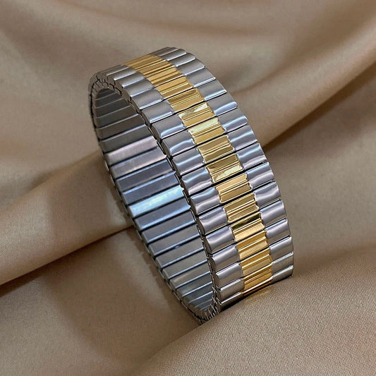 Vintage Waterproof Stainless Steel Heart Bangles