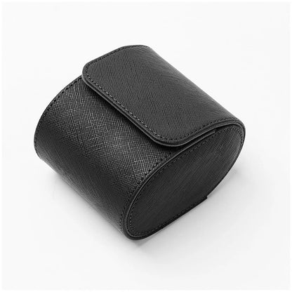Portable Vintage Leather Watch Roll Travel Case