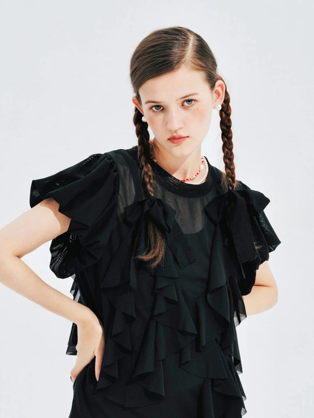 2024 Summer Women's Breathable Lace T-Shirt