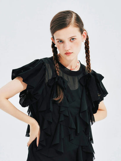 2024 Summer Women's Breathable Lace T-Shirt