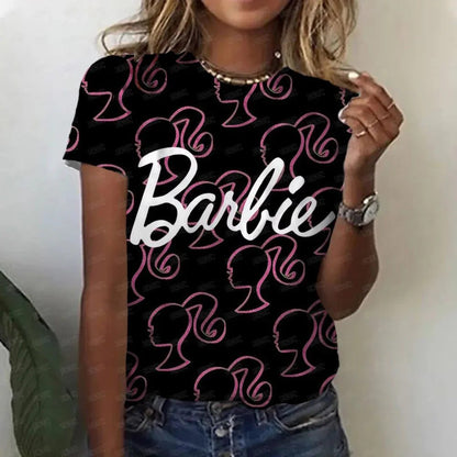 Kawaii Cartoon Oversized T-Shirt for Women