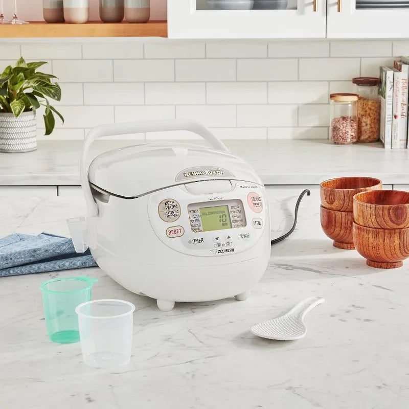 Premium 5.5-Cup Fuzzy Logic Rice Cooker