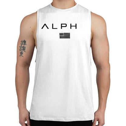 Men's Summer Cotton Sleeveless Workout Tank Top