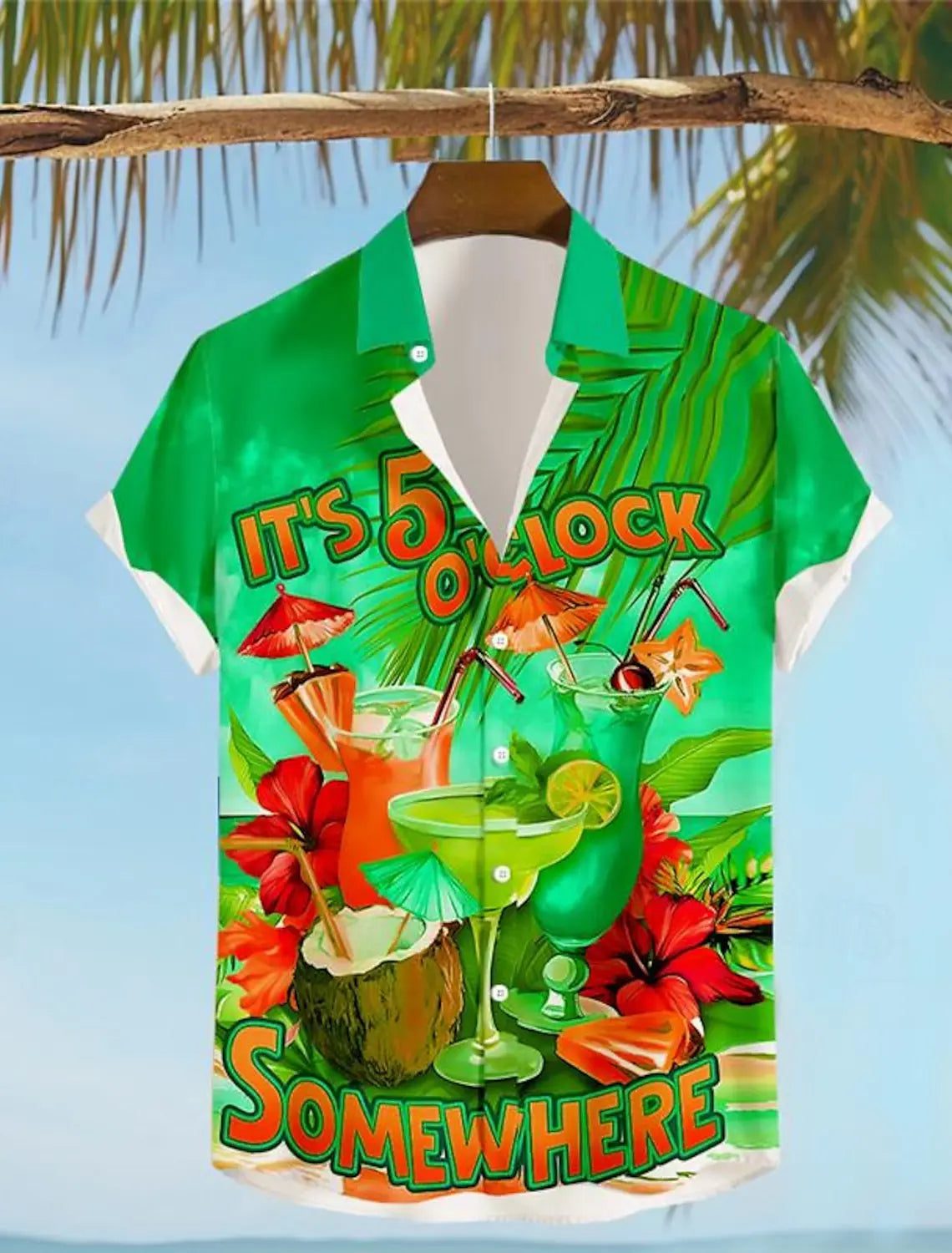 Men's Hawaiian 3D Printed Summer Shirt