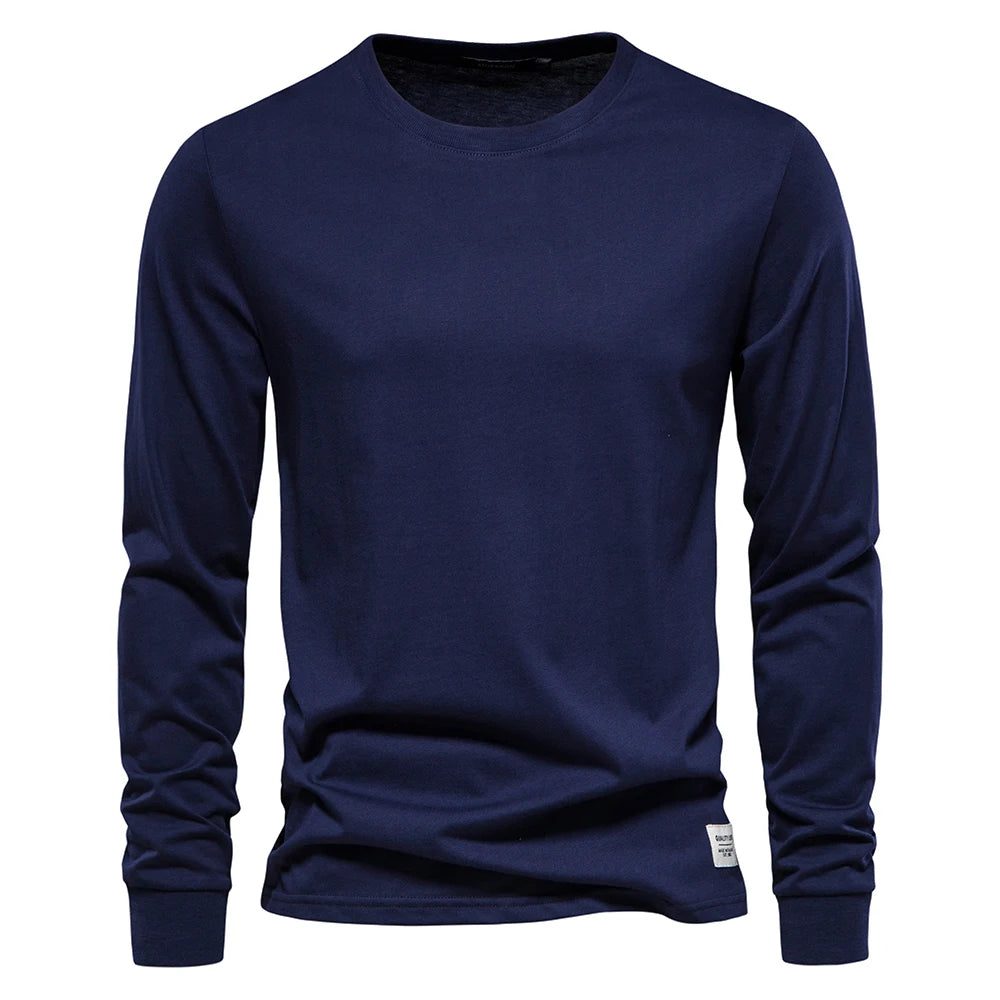 High-Quality Men's Casual Cotton T-Shirt