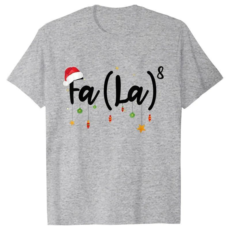 Funny Santa Men’s Christmas T-Shirt for Parties