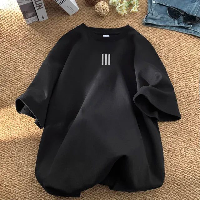 Men's Oversized Cotton T-Shirts for Summer