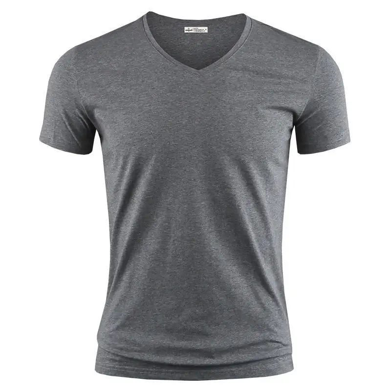 2024 Men's V-Neck Modal Short Sleeve T-Shirt