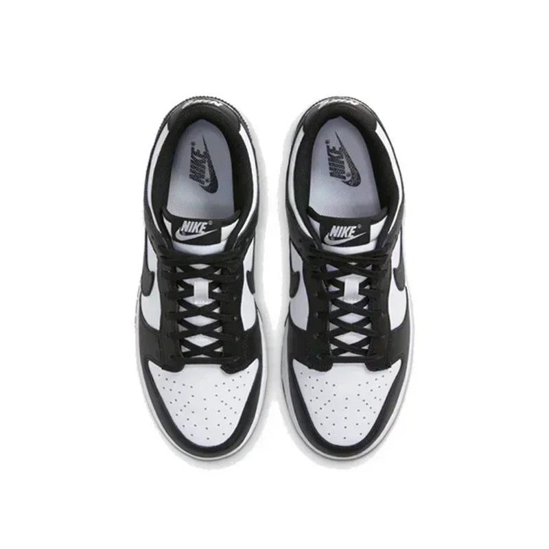 Black and White Panda Sports Sneakers for Couples