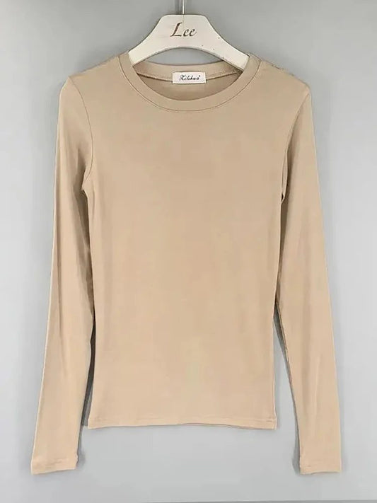 2024 Women's Long Sleeve Cotton T-Shirts