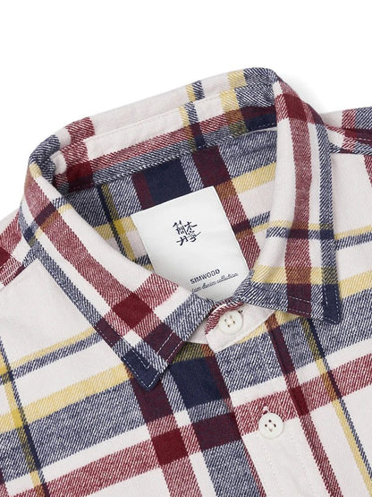 2024 Autumn Oversized Plaid Flannel Shirts