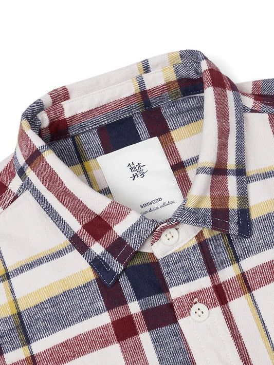 2024 Autumn Oversized Plaid Flannel Shirts