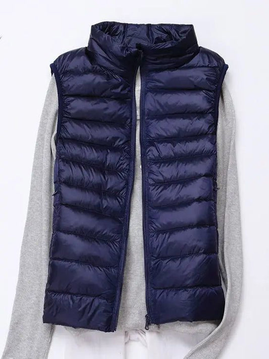Women’s Ultra Light Duck Down Vest Slim