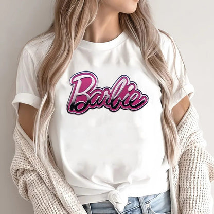 Barbie T-Shirt Women: Soft Cotton Summer Tops for Girls