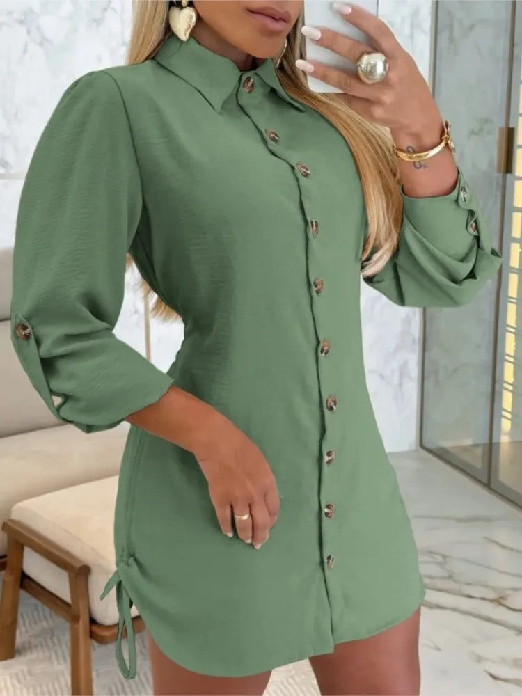 Elegant Women's Dress Shirts for Spring Autumn