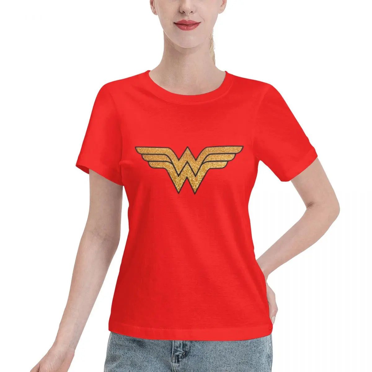 Summer Cotton T-Shirts for Women - Wonder Woman