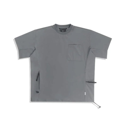 Men's Quick-Drying Multi-Pocket Casual T-Shirt