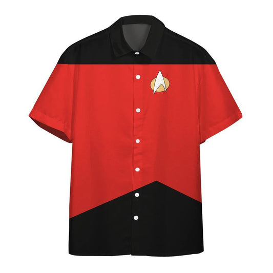 2024 Hawaiian Color Block Short Sleeve Shirt