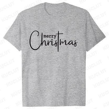 Funny Christmas T-Shirt for Men Casual