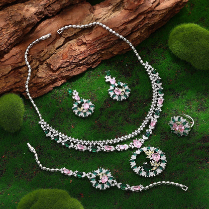 2023 Bridal Wedding Jewelry Set - 4 Pieces