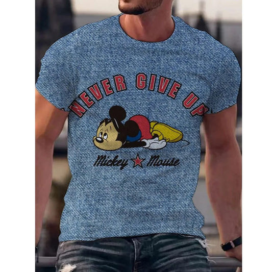 Men's Vintage Mickey Mouse Oversized T-Shirt