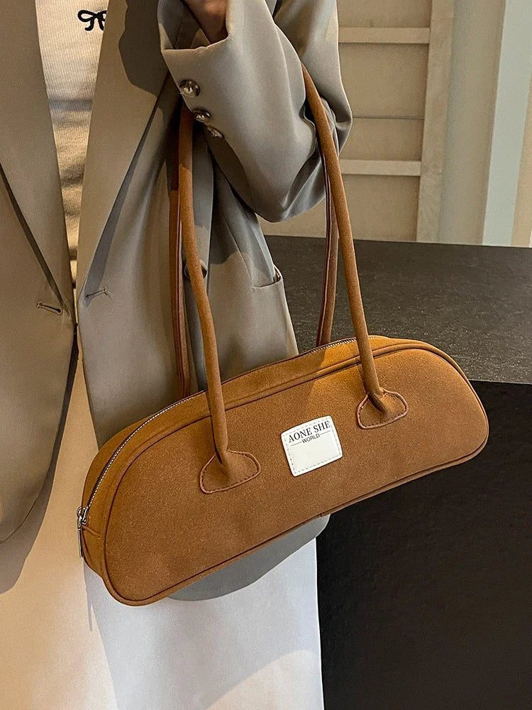 2024 Trendy Suede Shoulder Bags for Women
