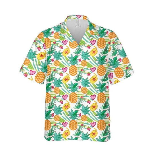 Men's Hawaiian Shirt 3D Fruit Print