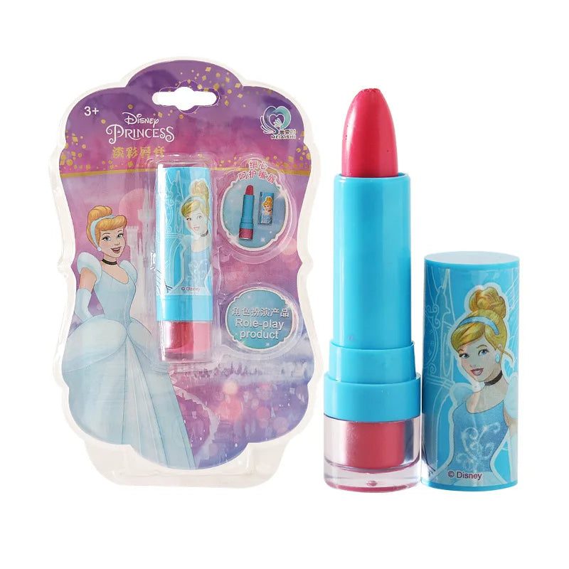 Girls' White Lipstick Makeup Toy Set