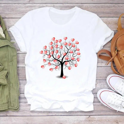 Floral Print Oversized T-Shirt for Women