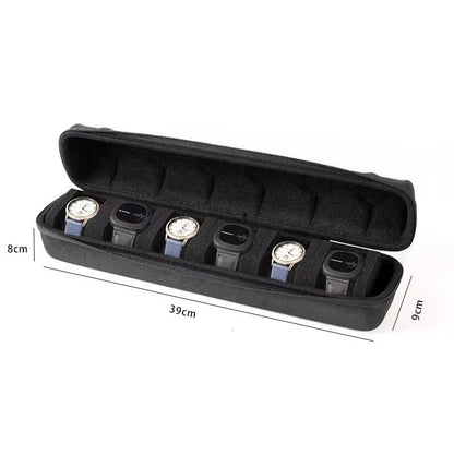 Portable Watch Box Organizer for Travel Storage