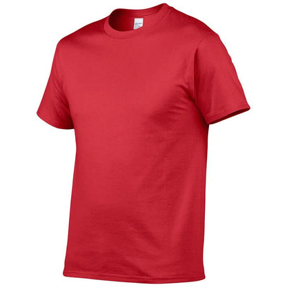 High Quality Men's Cotton Solid Color T-Shirt