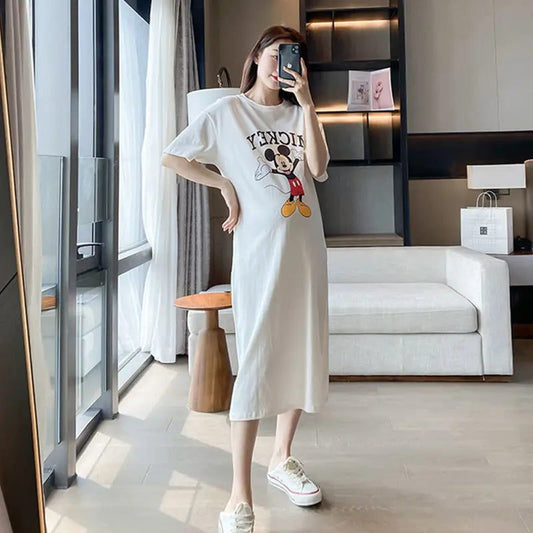 Mickey Graphic T-Shirt Dress for Women