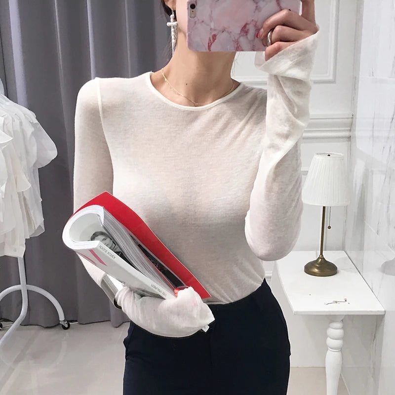 Stylish Long Sleeve T-Shirt Dress for Women