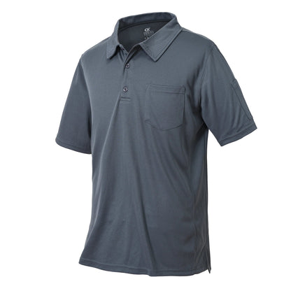 Men's Breathable Summer Polo Shirt with Pocket