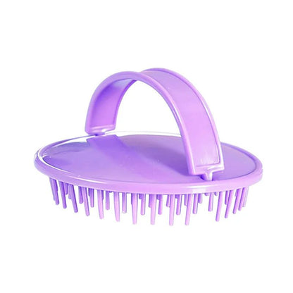 Soft Silicone Scalp Massager Brush for All Hair