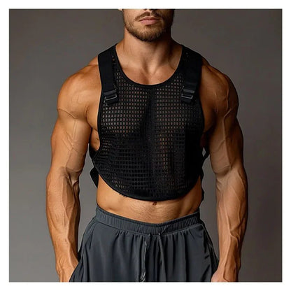 Men's Mesh Tank Top for Outdoor Sports